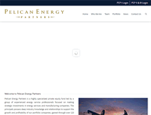 Tablet Screenshot of pelicanenergypartners.com